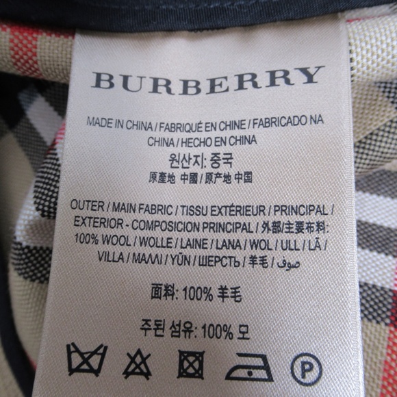 Burberry Women's Check Fleur Tailored Pant Archive Beige Size 4 US 6 UK - Picture 9 of 12